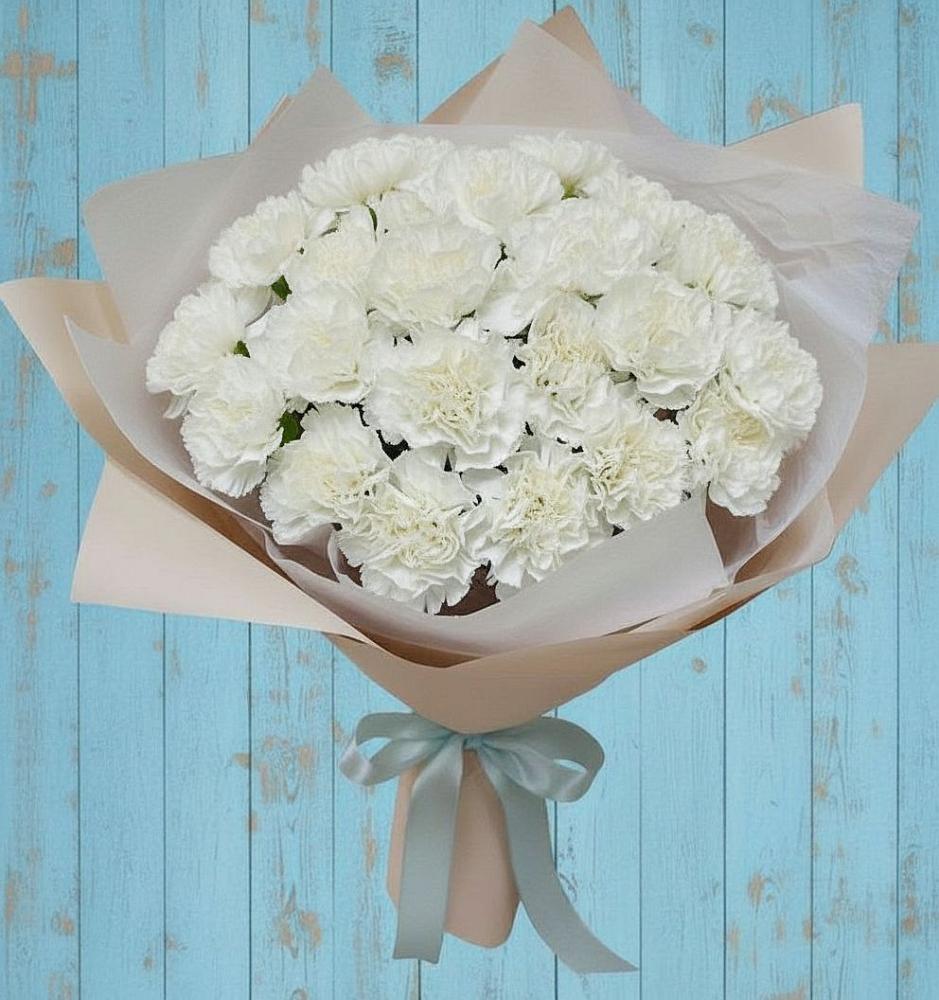 Букет цветов из: Гвоздики в Верхней Салде