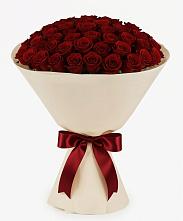 Букет 101 Бордовая роза Блэк Бакарра в Верхней Салде