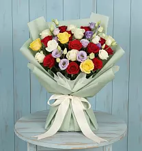 Букет цветов из:  Розы #REPLACE_PRED# Верхней Салде