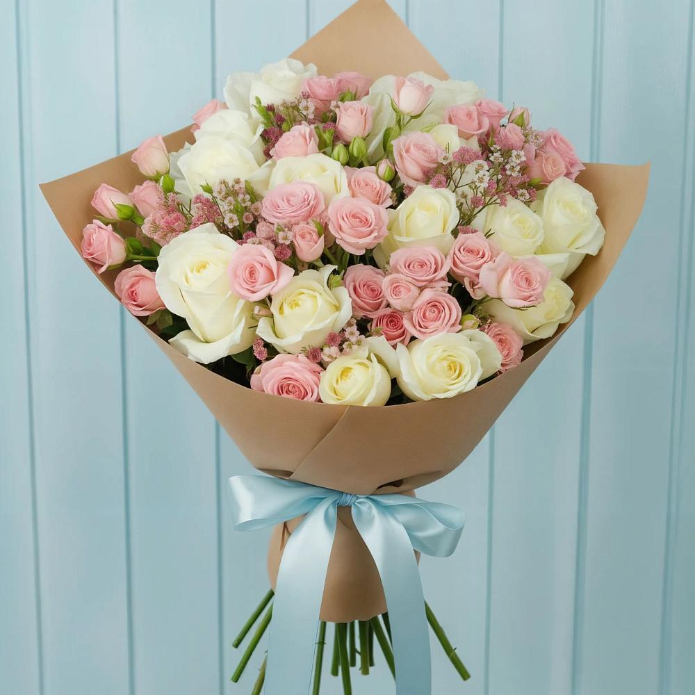 Букет цветов из: Розы в Верхней Салде