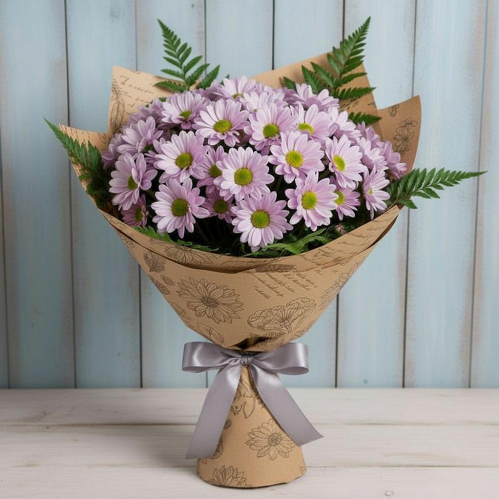 Букет цветов из: Хризантемы в Верхней Салде