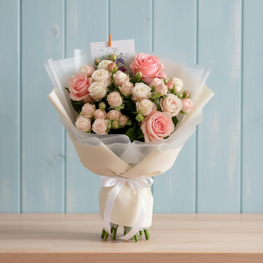 Букет цветов из: Розы в Верхней Салде