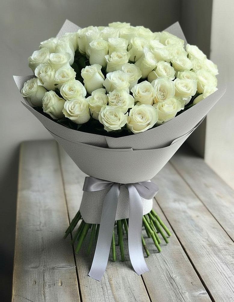 Букет 35 Белых роз в Верхней Салде