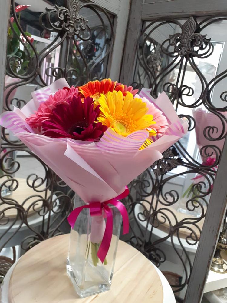 Букет цветов из: Герберы в Верхней Салде