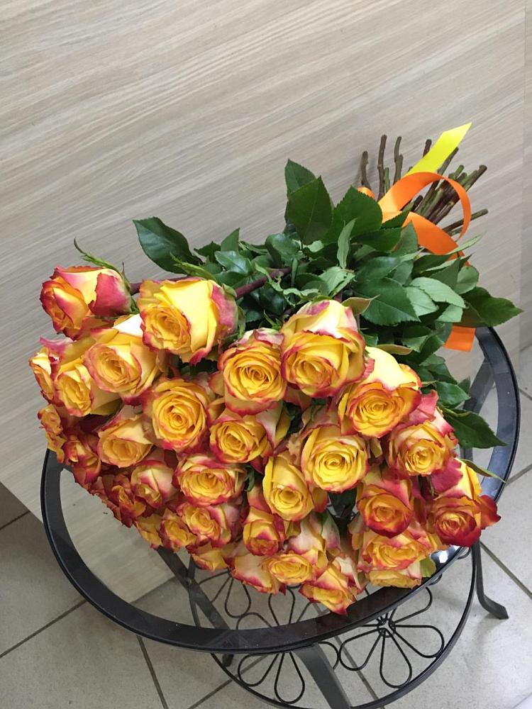 Букет Желтые розы в Верхней Салде