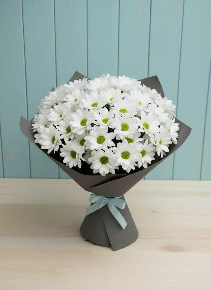 Букет цветов из: Хризантемы в Верхней Салде