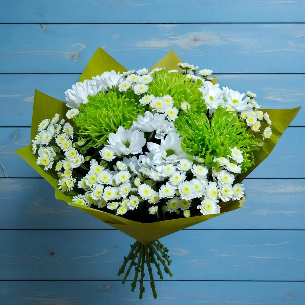 Букет цветов из: Хризантемы в Верхней Салде