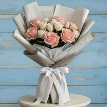 Букет цветов из:  Розы #REPLACE_PRED# Верхней Салде